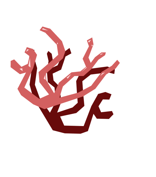 Red Coral decoration